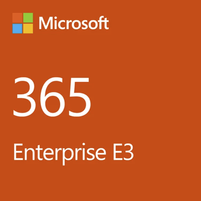 Microsoft 365 Enterprise E3 (100 users, 1 year)